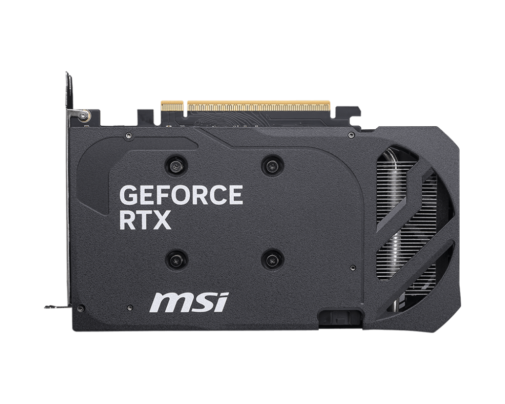 MSI GeForce RTX 5050 8G SHADOW 2X OC – 2560 CUDA Cores. 20 Gbps GDDR6. Boost 2617 MHz. Dual-Fan. PCIe 5.0. 130 W:圖片 3