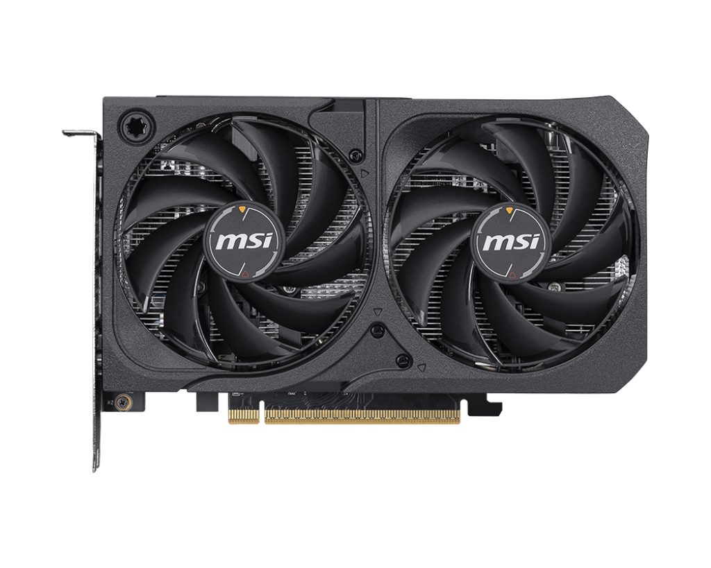 MSI GeForce RTX 5050 8G SHADOW 2X OC – 2560 CUDA Cores. 20 Gbps GDDR6. Boost 2617 MHz. Dual-Fan. PCIe 5.0. 130 W:圖片 2