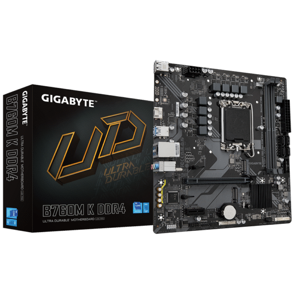 Gigabyte B760M K DDR4  LGA 1700 Motherboard